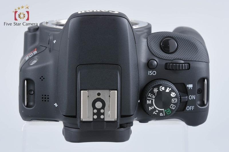 【中古】Canon キヤノン EOS Kiss X7 ブラック デジタル一眼レフカメラ シャッター回数僅少 - 6枚目