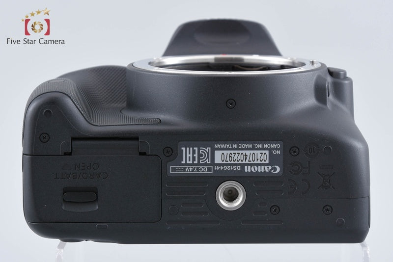 【中古】Canon キヤノン EOS Kiss X7 ブラック デジタル一眼レフカメラ シャッター回数僅少 - 7枚目