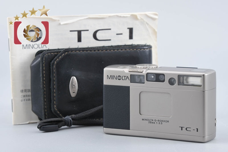 【中古】MINOLTA ミノルタ TC-1 コンパクトフィルムカメラ