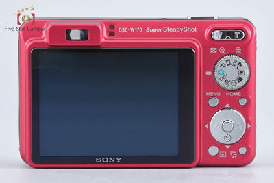 【中古】SONY ソニー Cyber-Shot DSC-W170 レッド コンパクトデジタルカメラ