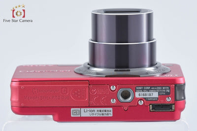 【中古】SONY ソニー Cyber-Shot DSC-W170 レッド コンパクトデジタルカメラ