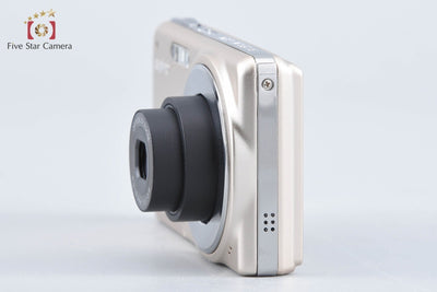 【中古】SANYO 三洋電機 DSC-X1250 シャンパンゴールド コンパクトデジタルカメラ 元箱付き