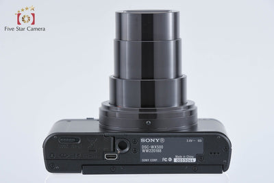 【中古】SONY ソニー Cyber-shot DSC-WX500 ブラック デジタルスチルカメラ 多言語対応