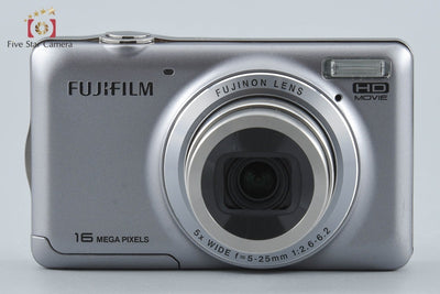 【中古】FUJIFILM 富士フイルム FINEPIX JX420 シルバー コンパクトデジタルカメラ