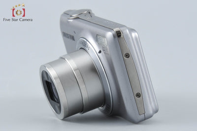 【中古】FUJIFILM 富士フイルム FINEPIX JX420 シルバー コンパクトデジタルカメラ