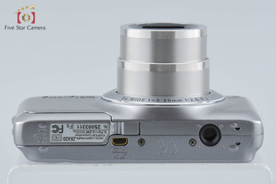 【中古】FUJIFILM 富士フイルム FINEPIX JX420 シルバー コンパクトデジタルカメラ