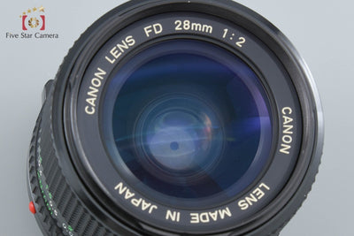 【中古】Canon キヤノン New FD 28mm f/2 - 2枚目