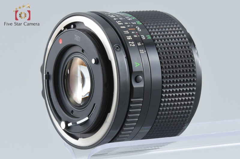 【中古】Canon キヤノン New FD 28mm f/2 - 4枚目