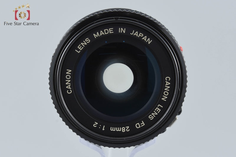 【中古】Canon キヤノン New FD 28mm f/2 - 5枚目