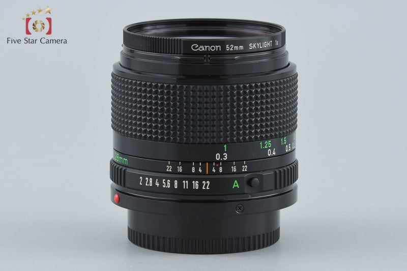 【中古】Canon キヤノン New FD 28mm f/2 - 7枚目
