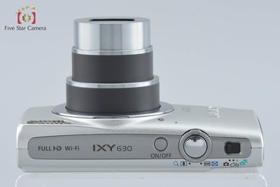 【中古】Canon キヤノン IXY 630 シルバー コンパクトデジタルカメラ
