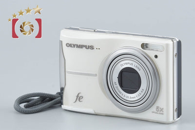 【中古】OLYMPUS オリンパス FE-46 ホワイト コンパクトデジタルカメラ