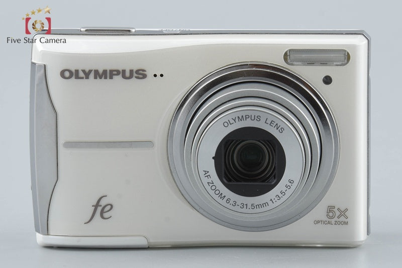 【中古】OLYMPUS オリンパス FE-46 ホワイト コンパクトデジタルカメラ - 2枚目