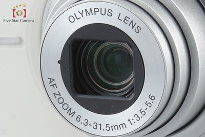 【中古】OLYMPUS オリンパス FE-46 ホワイト コンパクトデジタルカメラ - 8枚目