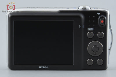 【中古】Nikon ニコン COOLPIX S3300 クリスタルシルバー コンパクトデジタルカメラ 元箱付き