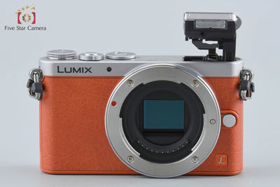 【中古】Panasonic パナソニック LUMIX DMC-GM1 オレンジ ミラーレス一眼カメラ シャッター回数僅少