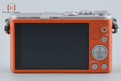 【中古】Panasonic パナソニック LUMIX DMC-GM1 オレンジ ミラーレス一眼カメラ シャッター回数僅少