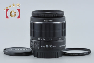 【中古】Canon キヤノン EF-S 18-55mm f/3.5-5.6 IS II