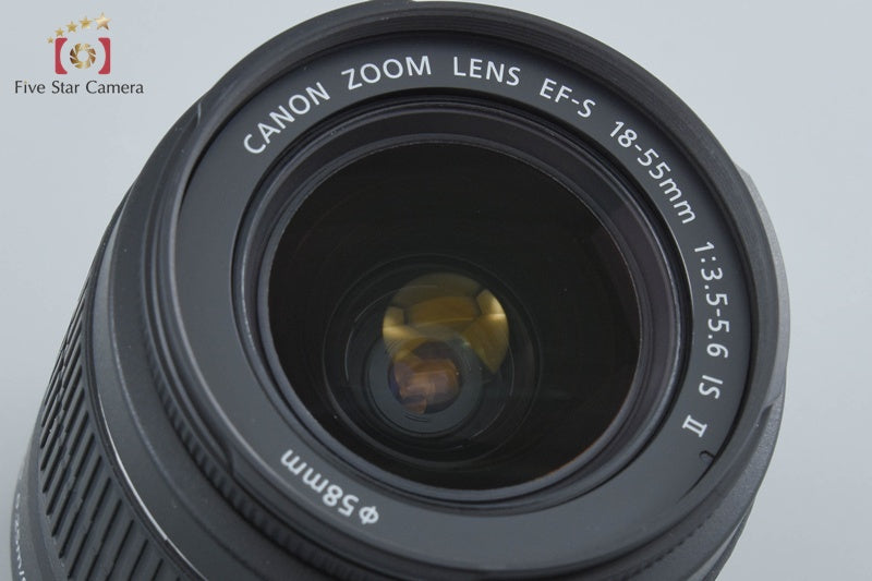 【中古】Canon キヤノン EF-S 18-55mm f/3.5-5.6 IS II - 2枚目