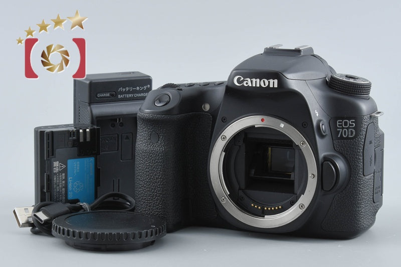 【中古】Canon キヤノン EOS 70D デジタル一眼レフカメラ