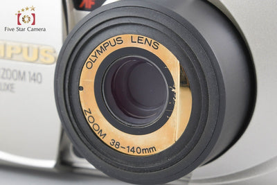【中古】OLYMPUS オリンパス μ[mju:] ZOOM 140 DELUXE コンパクトフィルムカメラ