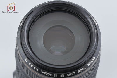 【中古】Canon キヤノン EF 75-300mm f/4-5.6 IS USM