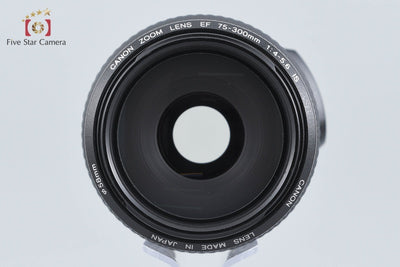 【中古】Canon キヤノン EF 75-300mm f/4-5.6 IS USM