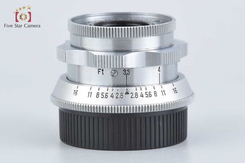 【中古】MINOLTA ミノルタ Chiyoko SUPER ROKKOR 45mm f/2.8 後期 L39 ライカスクリューマウント - 7枚目