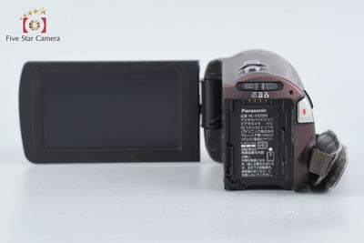 【中古】Panasonic パナソニック HC-V520M ブラウン デジタルハイビジョンビデオカメラ
