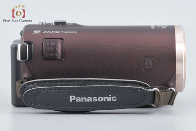 【中古】Panasonic パナソニック HC-V520M ブラウン デジタルハイビジョンビデオカメラ