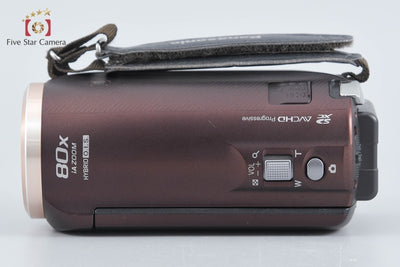 【中古】Panasonic パナソニック HC-V520M ブラウン デジタルハイビジョンビデオカメラ