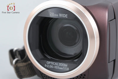 【中古】Panasonic パナソニック HC-V520M ブラウン デジタルハイビジョンビデオカメラ