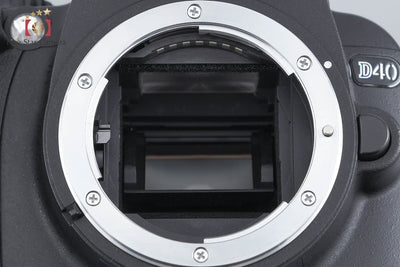 【中古】Nikon ニコン D40 + AF-S DX NIKKOR 18-55mm f/3.5-5.6 G VR + AF-S DX NIKKOR 55-200mm f/4-5.6 G ED