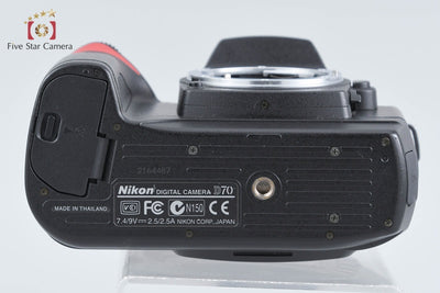 【中古】Nikon ニコン D70 デジタル一眼レフカメラ シャッター回数僅少