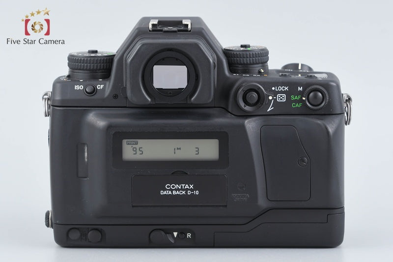 【中古】CONTAX コンタックス N1 フィルム一眼レフカメラ + D-10 データバック - 3枚目