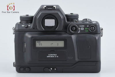 【中古】CONTAX コンタックス N1 フィルム一眼レフカメラ + D-10 データバック - 3枚目