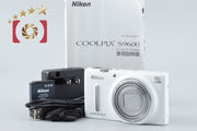 【中古】Nikon ニコン COOLPIX S9600 エレガントホワイト コンパクトデジタルカメラ