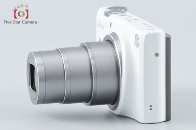 【中古】Nikon ニコン COOLPIX S9600 エレガントホワイト コンパクトデジタルカメラ