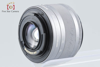 【中古】Canon キヤノン EF-M 15-45mm f/3.5-6.3 IS STM シルバー