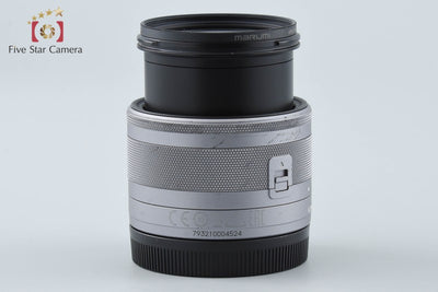 【中古】Canon キヤノン EF-M 15-45mm f/3.5-6.3 IS STM シルバー