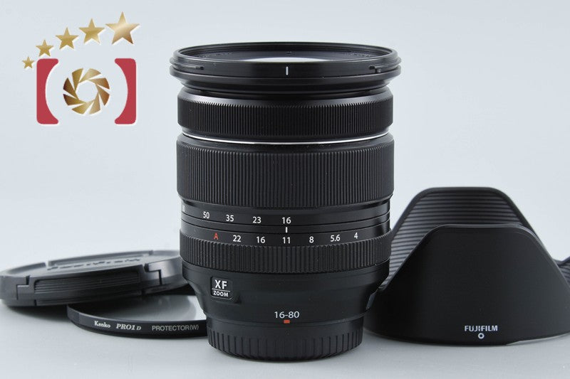 【中古】FUJIFILM 富士フイルム XF 16-80mm f/4 R OIS WR ASPHERICAL