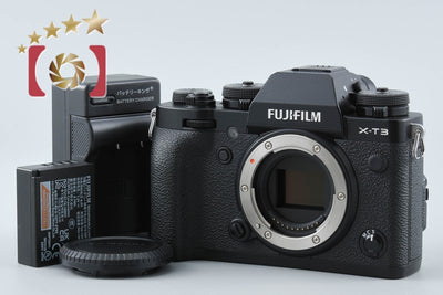 【中古】FUJIFILM 富士フィルム X-T3 ブラック ミラーレス一眼カメラ