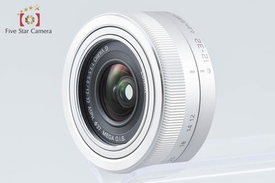 【中古】Panasonic パナソニック LUMIX G VARIO 12-32mm f/3.5-5.6 ASPH. MEGA O.I.S. H-FS12032 シルバー