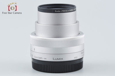 【中古】Panasonic パナソニック LUMIX G VARIO 12-32mm f/3.5-5.6 ASPH. MEGA O.I.S. H-FS12032 シルバー