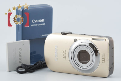 【中古】Canon キヤノン IXY Digital 510 IS ゴールド コンパクトデジタルカメラ
