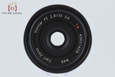 【中古】SONY ソニー Sonnar T* FE 35mm F/2.8 ZA SEL35F28Z