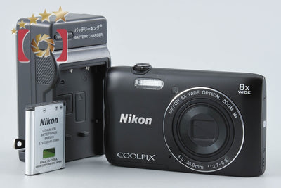 【中古】Nikon ニコン COOLPIX A300 ブラック コンパクトデジタルカメラ
