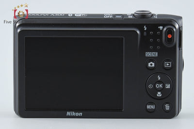 【中古】Nikon ニコン COOLPIX A300 ブラック コンパクトデジタルカメラ