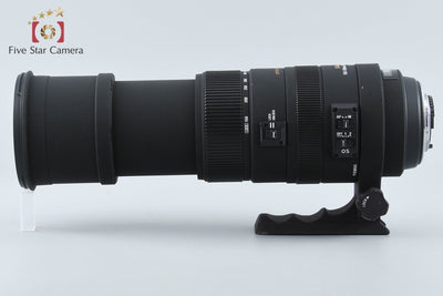 【中古】SIGMA シグマ APO 150-500mm f/5-6.3 DG OS HSM ニコン用