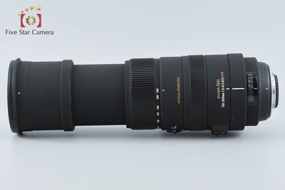 【中古】SIGMA シグマ APO 150-500mm f/5-6.3 DG OS HSM ニコン用